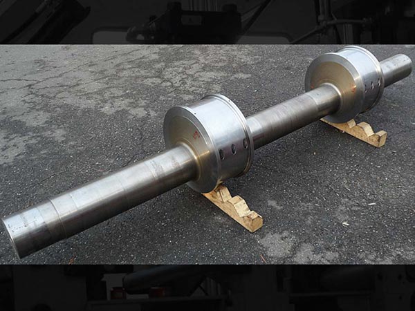 albero eccentrico ripristinato